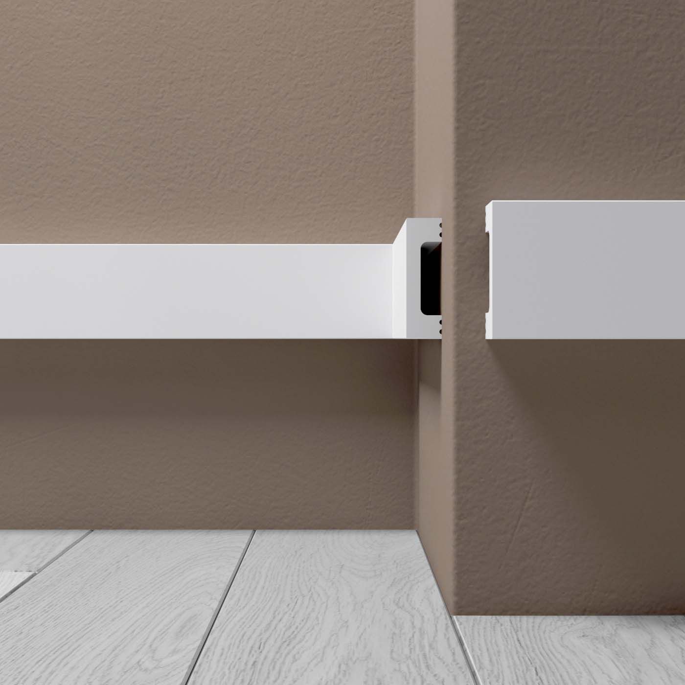 Молдинг Де-Багет (De-Baget) 2000х14х50 мм, XPS POLYMER М 3