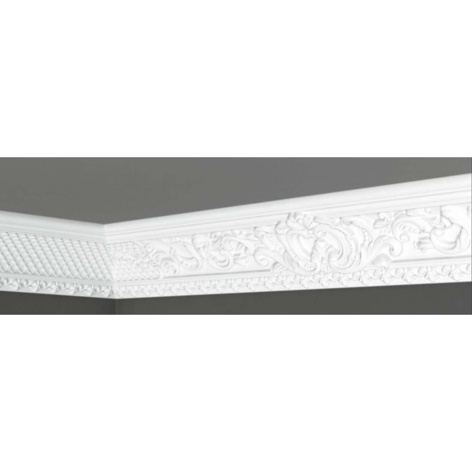 Плинтус потолочный Де-Багет (De-Baget) 2000х120х120 мм, ДП 45/170