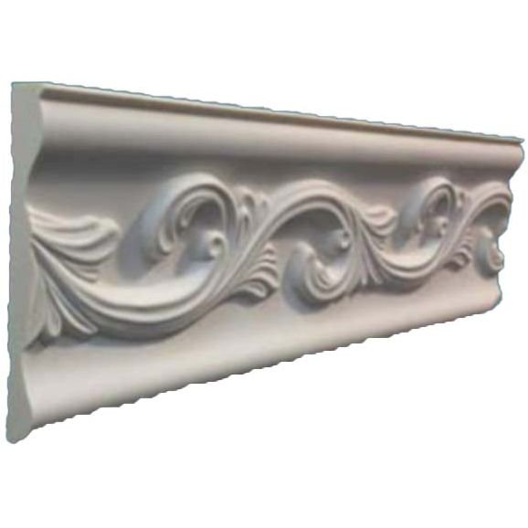 Молдинг бордюры с рисунком Перфект (Perfect) 2400х95х15 мм (AC310)