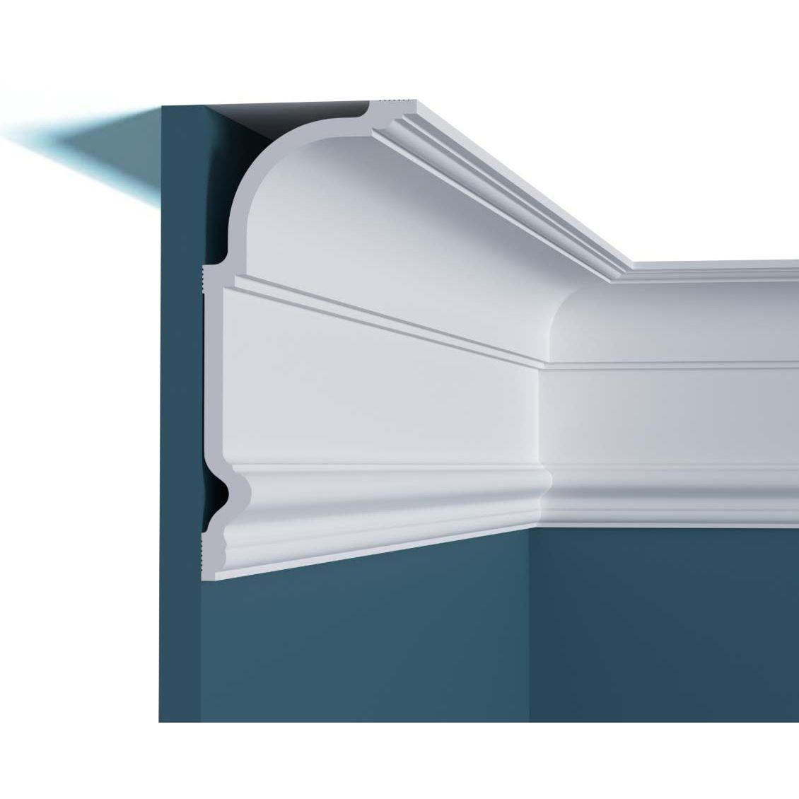 Карниз Перфект (Perfect) Плюс 2000х80х200 мм, P193