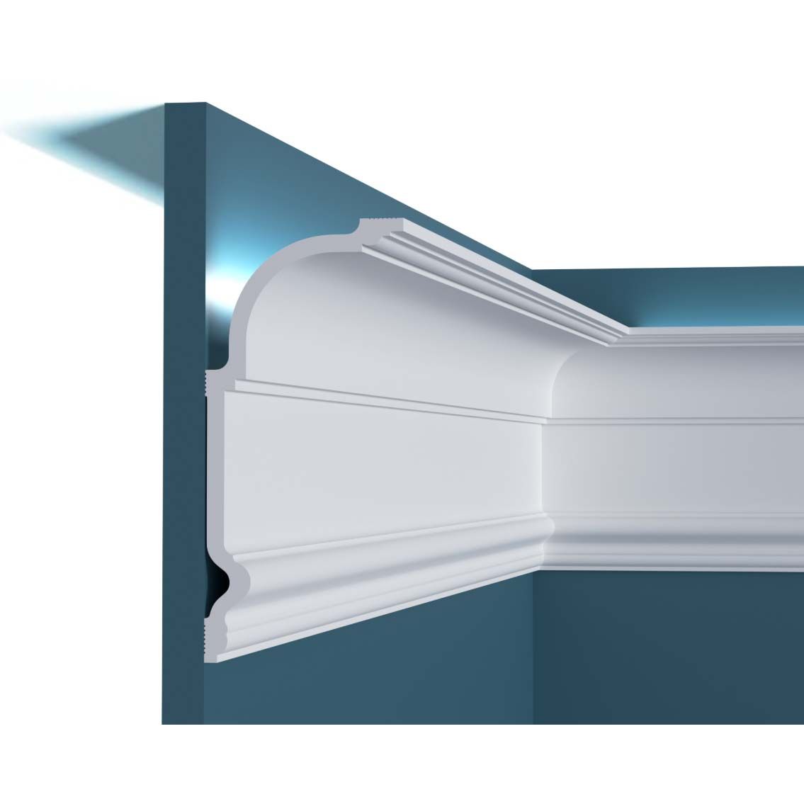 Карниз Перфект (Perfect) Плюс 2000х80х200 мм, P193