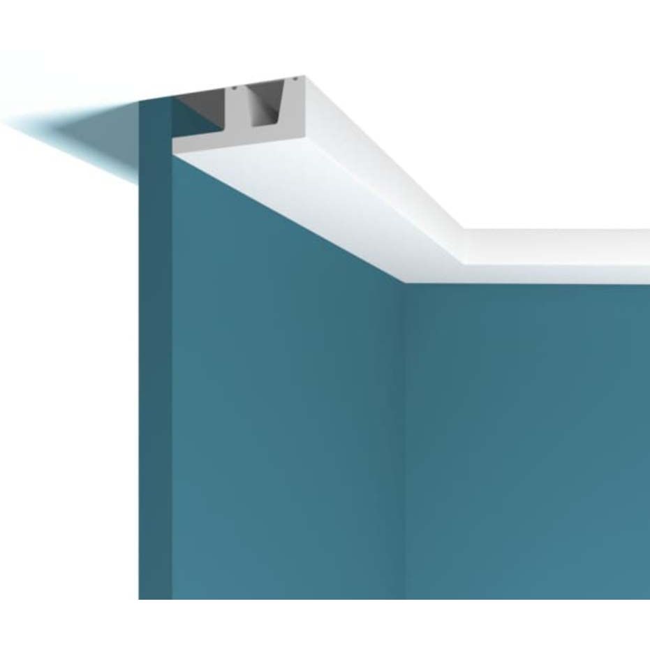 Карниз Перфект (Perfect) Плюс 2000х25х62 мм, P81