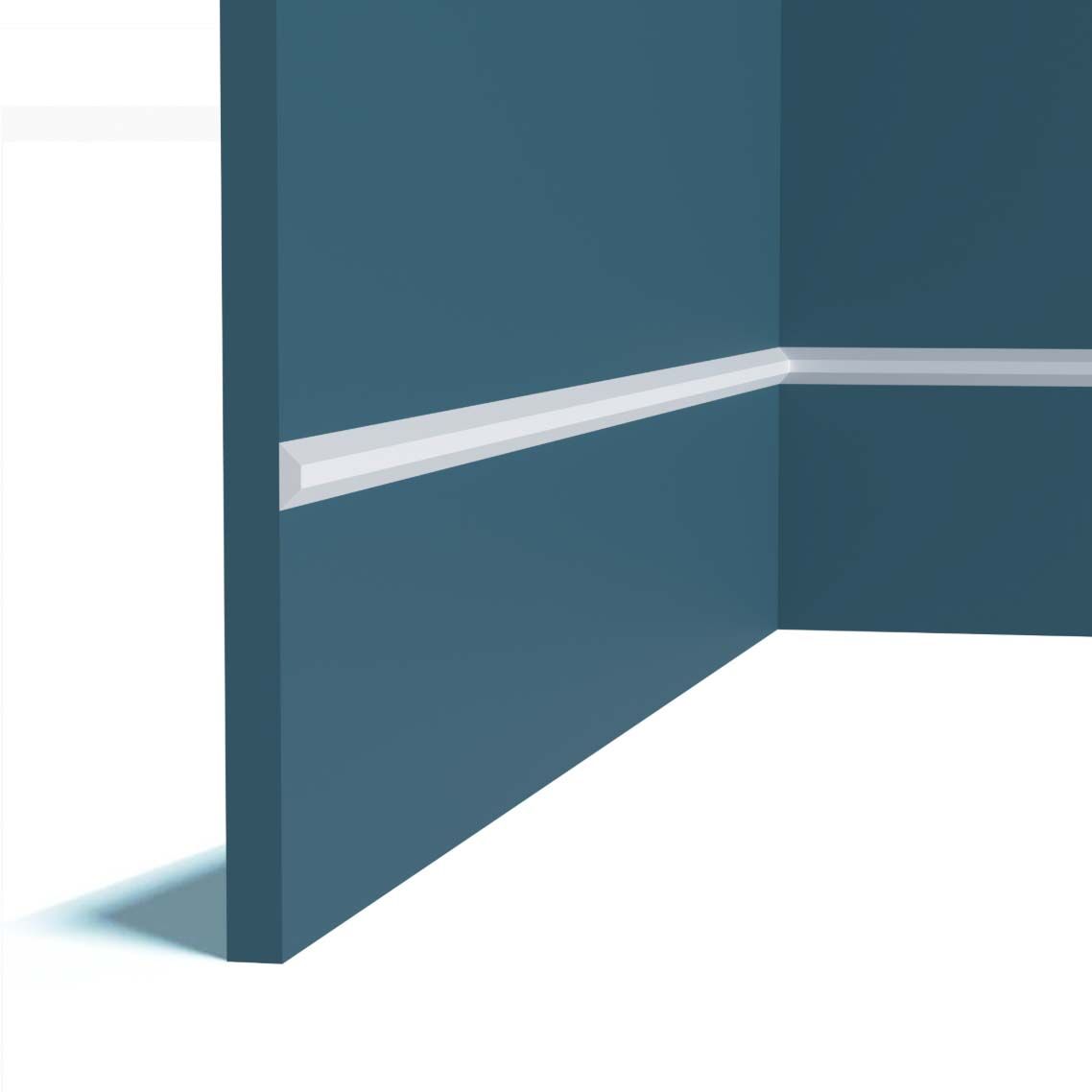 Молдинг Перфект (Perfect) Плюс 2000х15х15 мм, P198