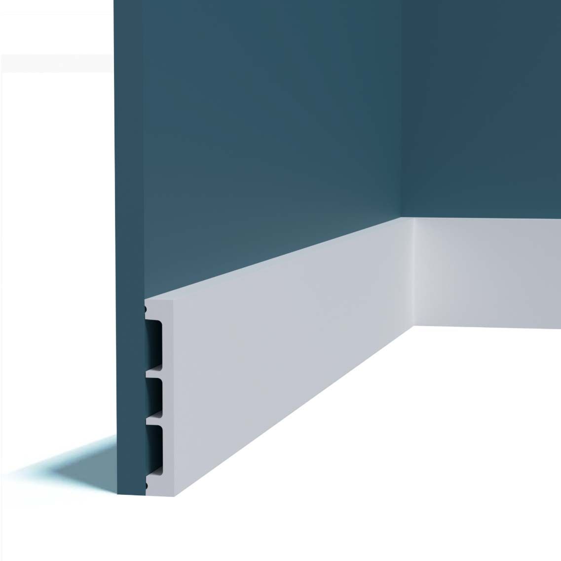 Плинтус напольный Перфект (Perfect) Плюс 2000х18х120 мм, P211