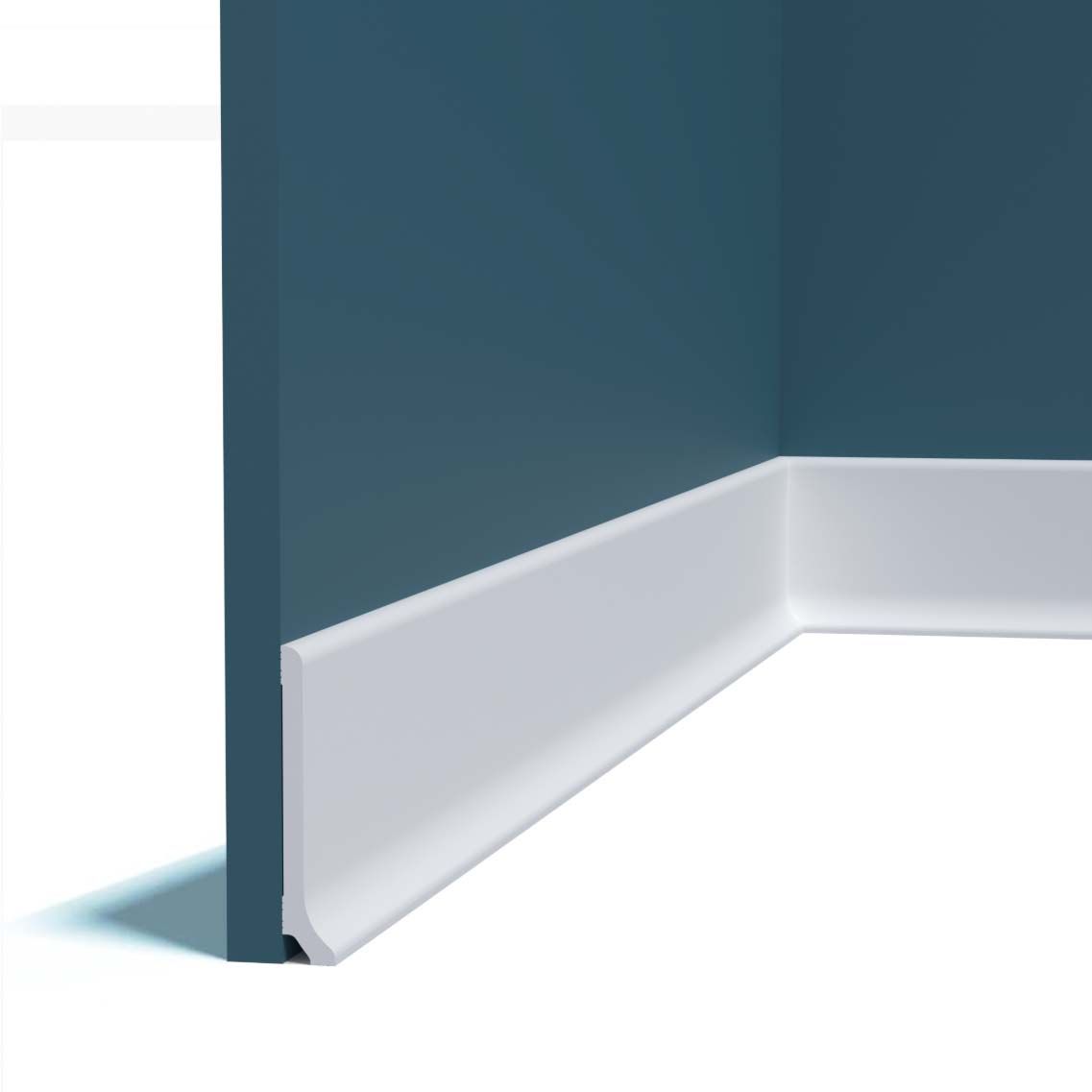 Плинтус напольный Перфект (Perfect) Плюс 2000х17х100 мм, P222