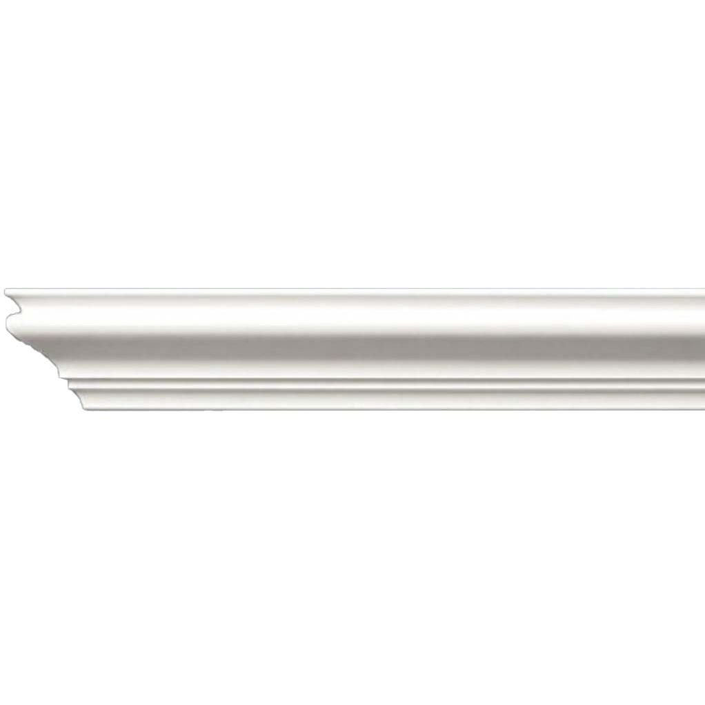 Карниз гибкий потолочный гладкий Перфект 2300х57х68 мм (AB185F)