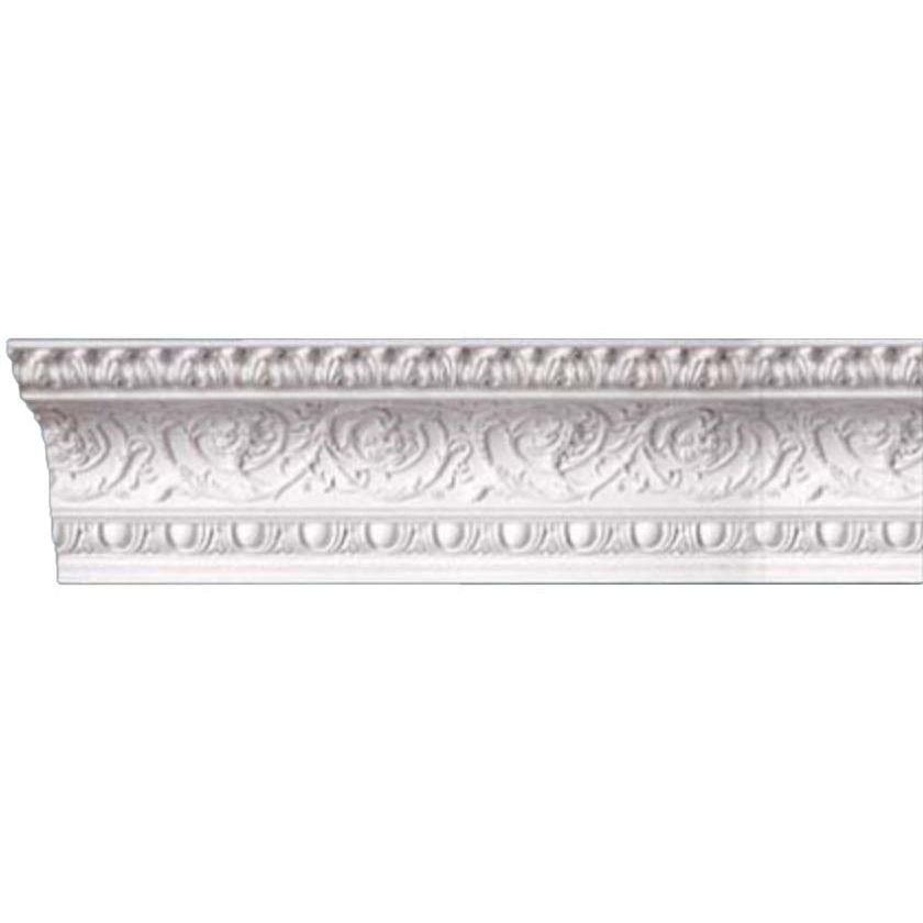 Карниз потолочный с рисунком Перфект (Perfect) 2440х270х258 мм (AA122)