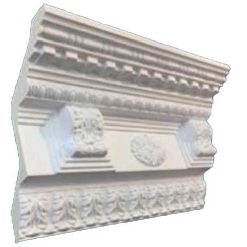 Карниз потолочный с рисунком Перфект (Perfect) 2400х170х130 мм (AA317)