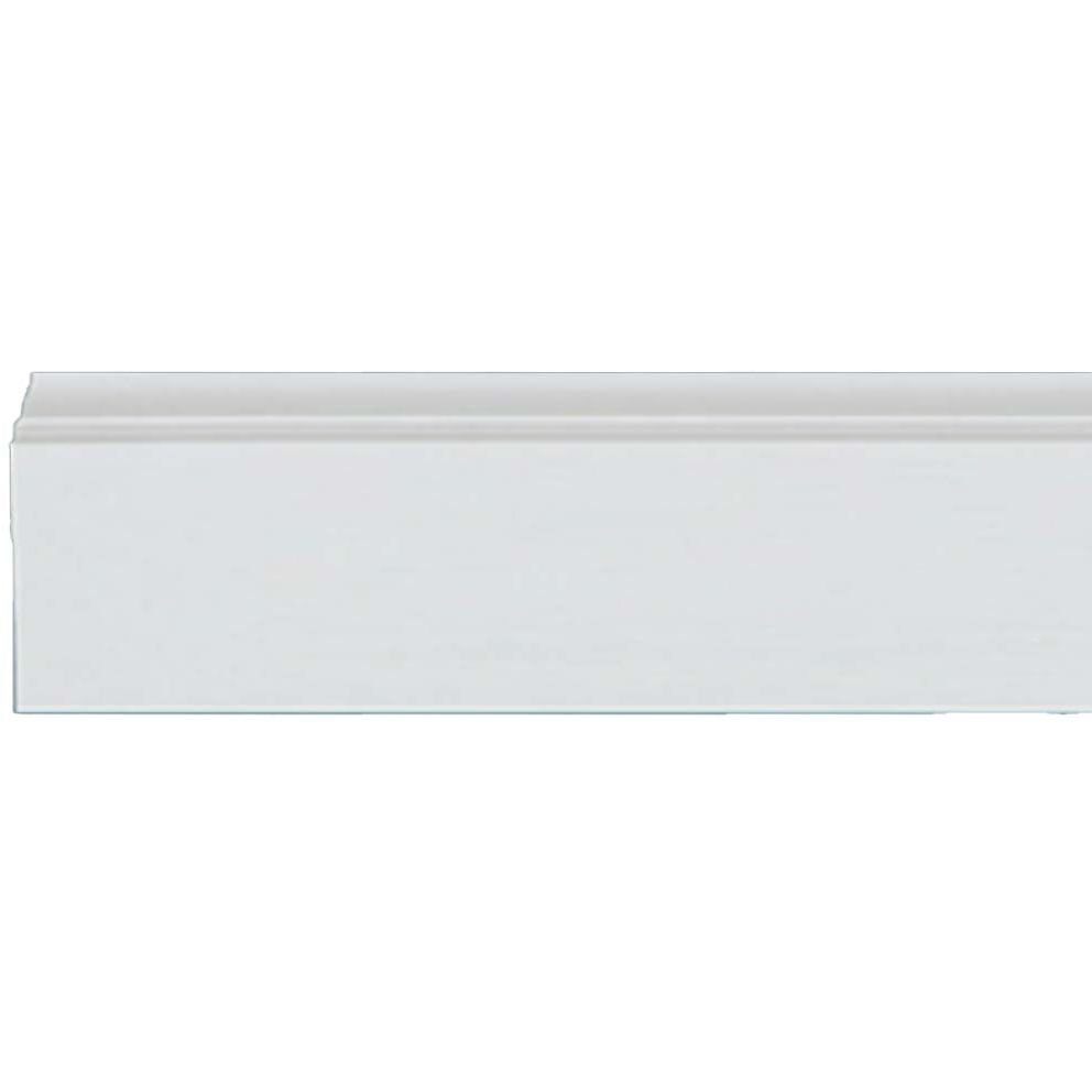 Молдинг бордюры гладкий Перфект (Perfect) 2400х205х40 мм (AD391)