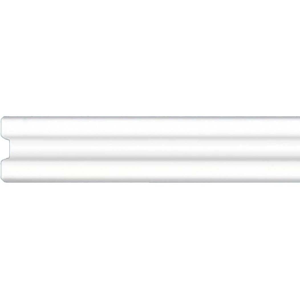 Молдинг бордюры гладкий Перфект (Perfect) 2440х38х13 мм (AD407)