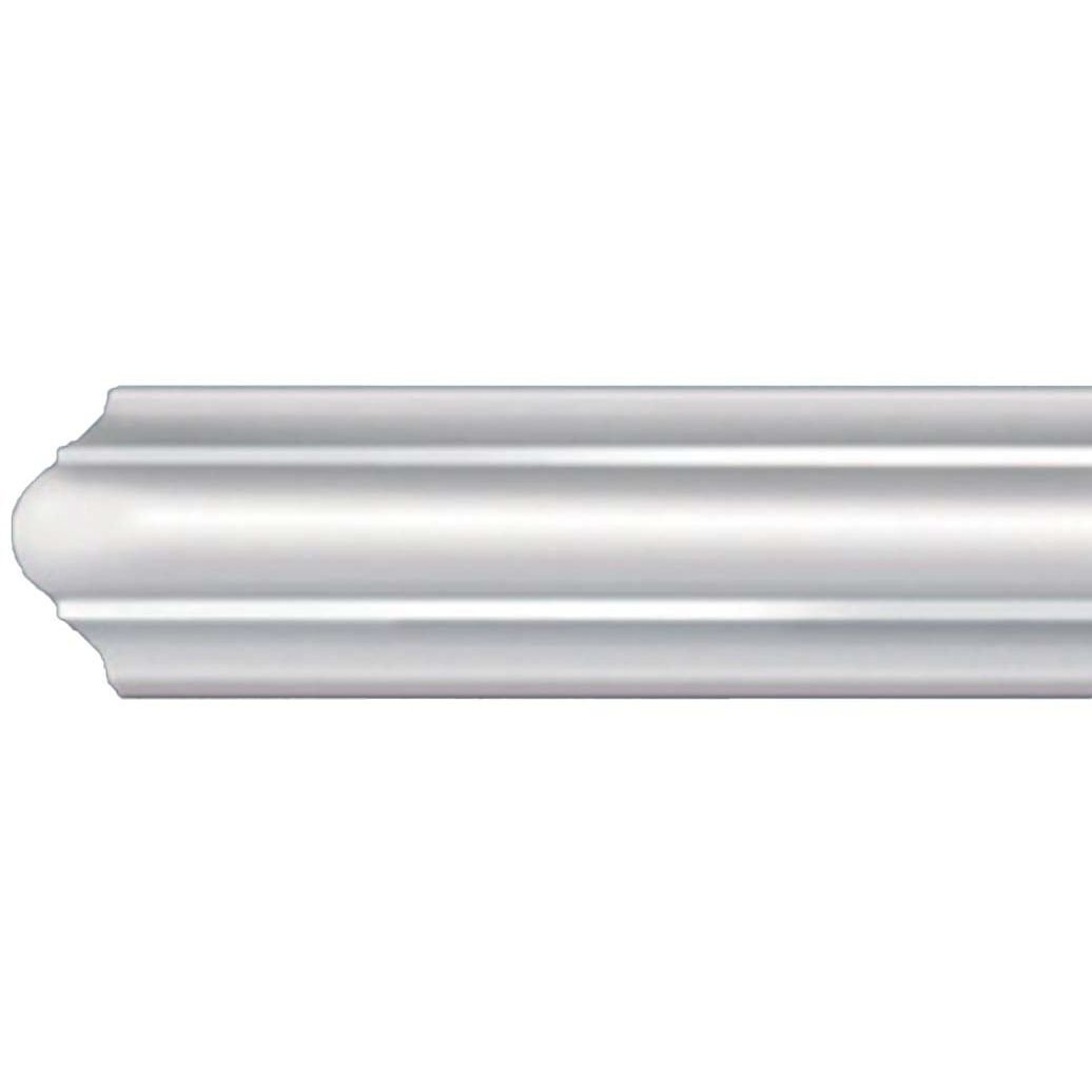 Молдинг бордюры гладкий Перфект (Perfect) 2440х30х15 мм (AD416)