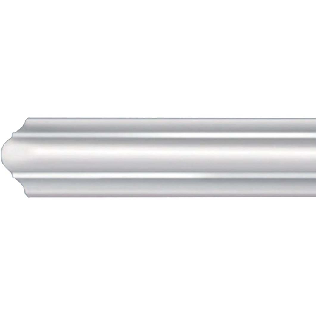Молдинг бордюры гладкий Перфект (Perfect) 2400х15х10 мм (AD419)