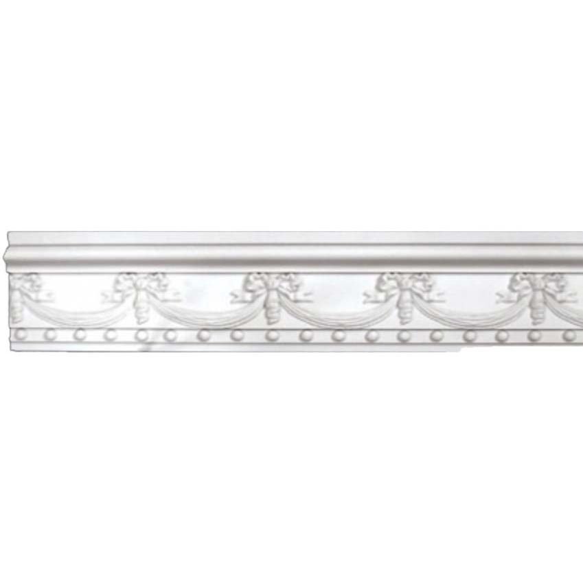 Молдинг бордюры с рисунком Перфект (Perfect) 2400х164х52 мм (AC218)