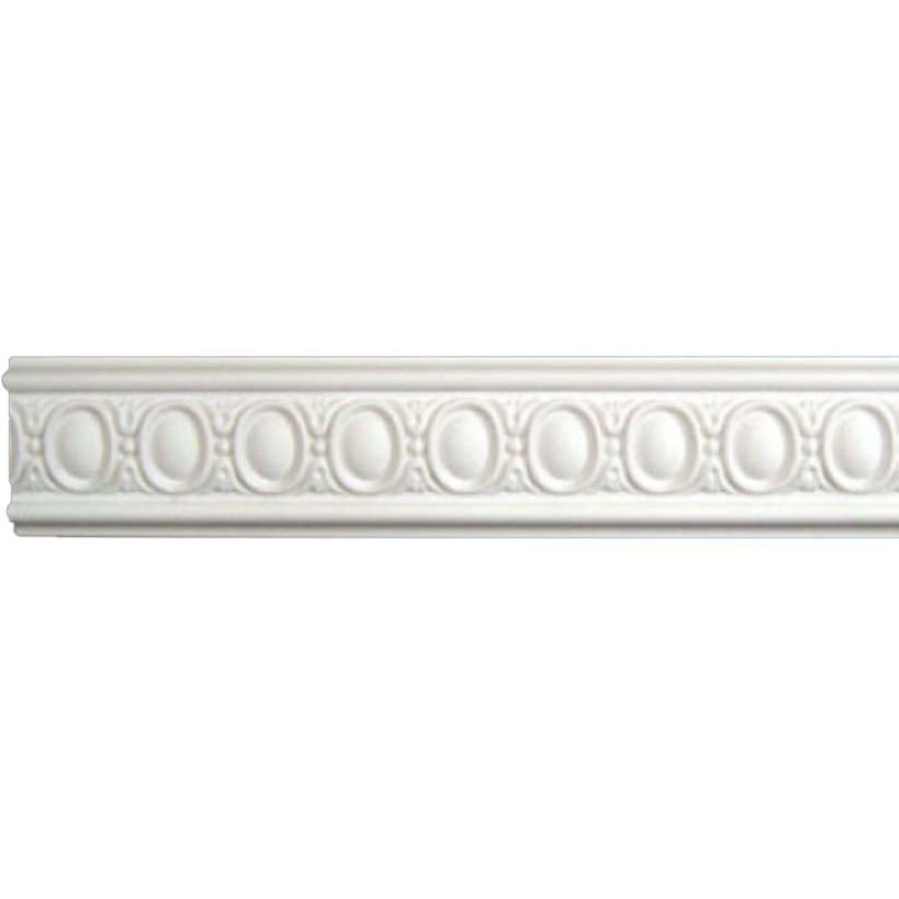 Молдинг гибкий бордюры с рисунком Перфект (Perfect) 2300х82х17 мм (AC250F)