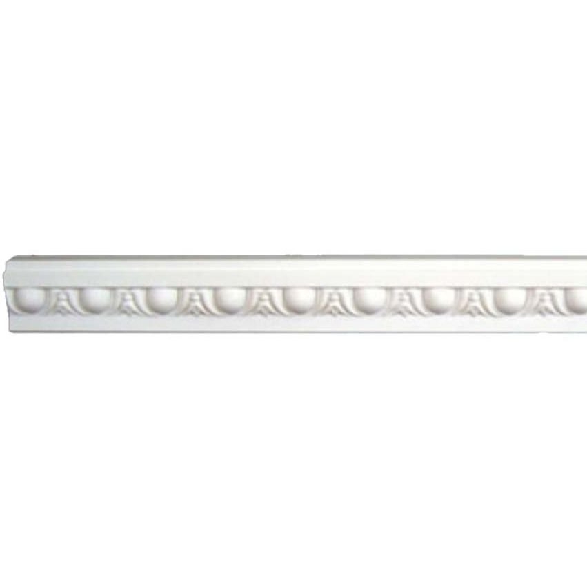 Молдинг гибкий бордюры с рисунком Перфект (Perfect) 2300х51х18 мм (AC255F)