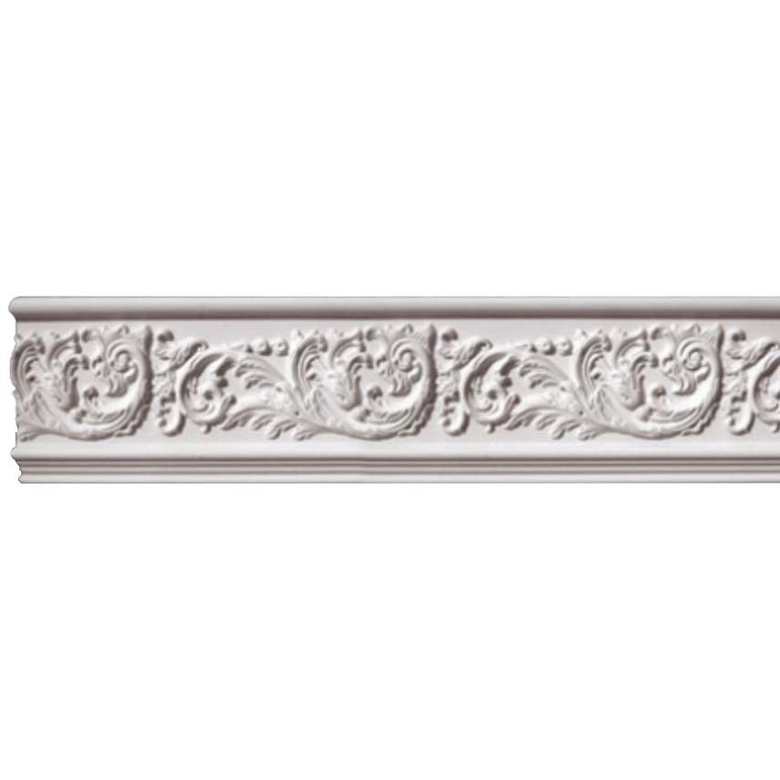 Молдинг бордюры с рисунком Перфект (Perfect) 2440х180х25 мм (AC272)