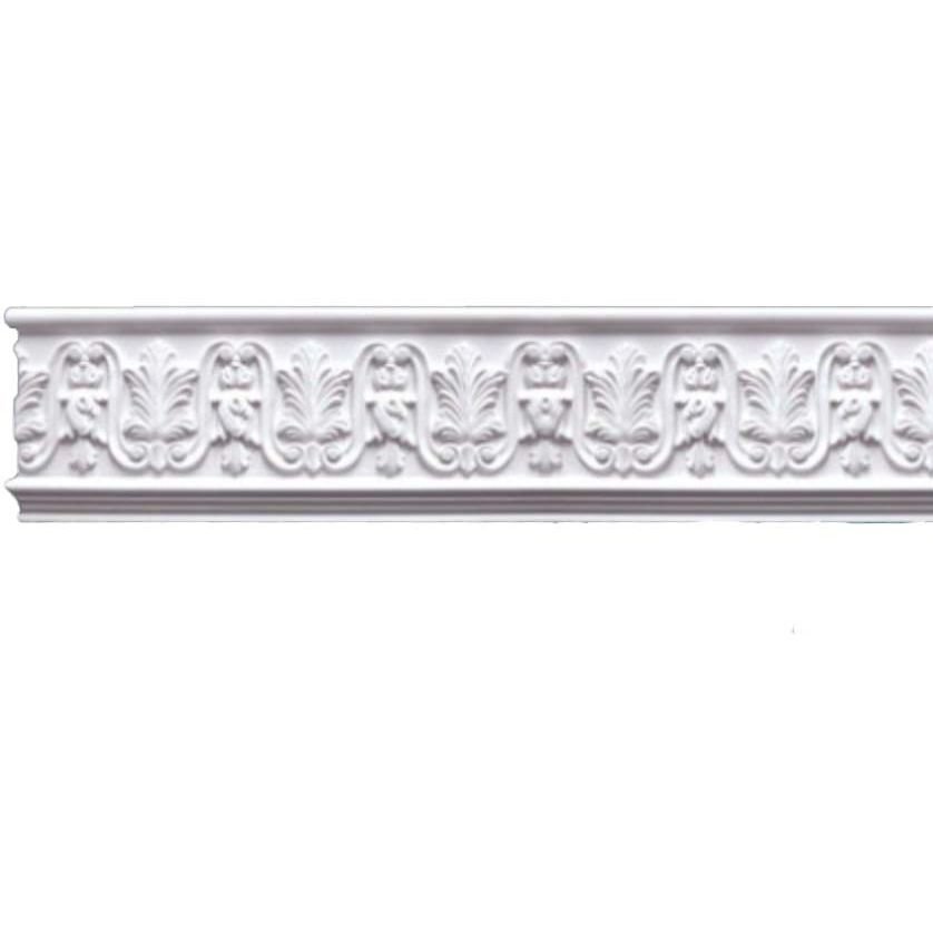 Молдинг бордюры с рисунком Перфект (Perfect) 2440х180х25 мм (AC281)