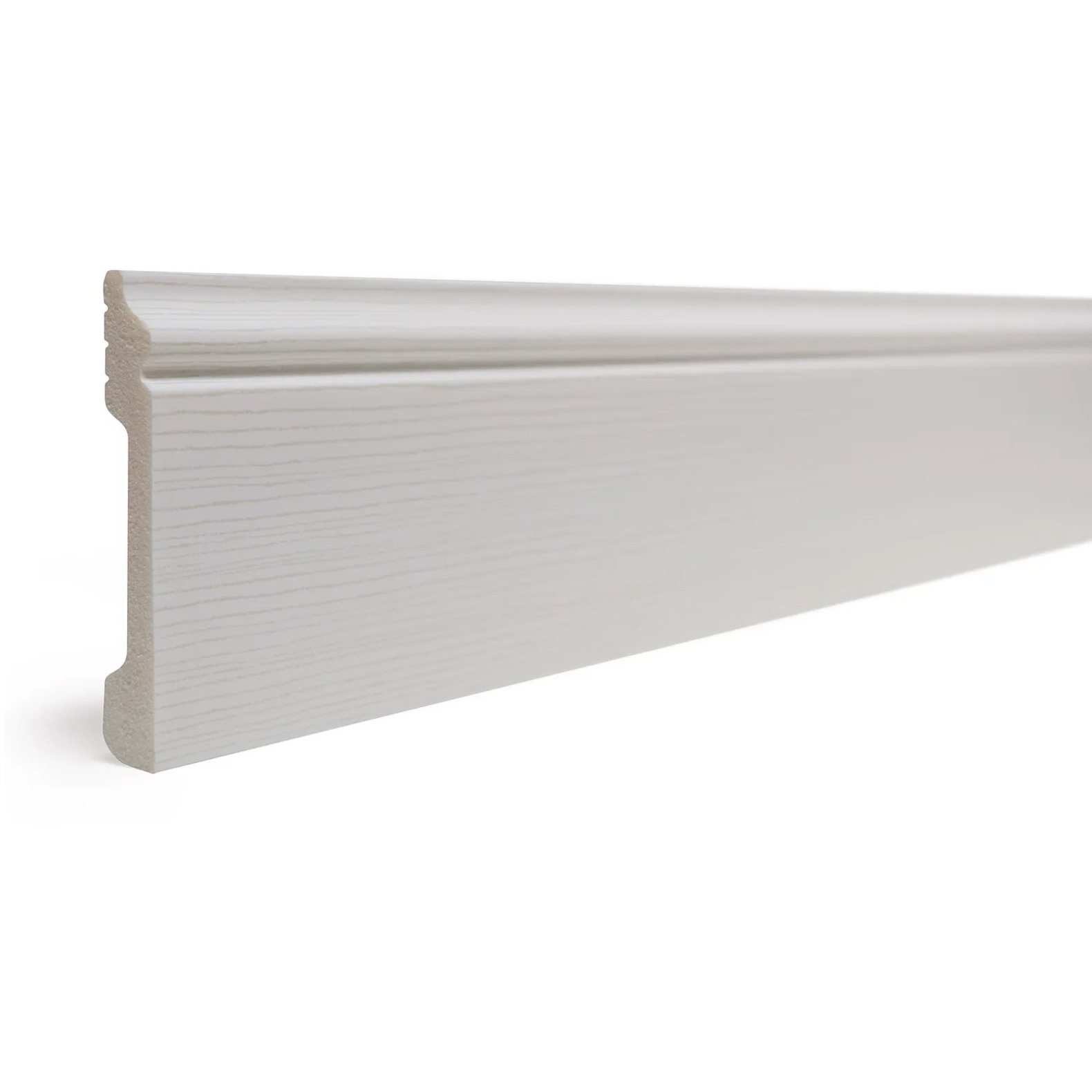 Плинтус Decor-Dizayn (Декор-Дизайн) 2400x79x13 мм, Коллекция Плинтусы 005, Серый, Полистирол, 005-75