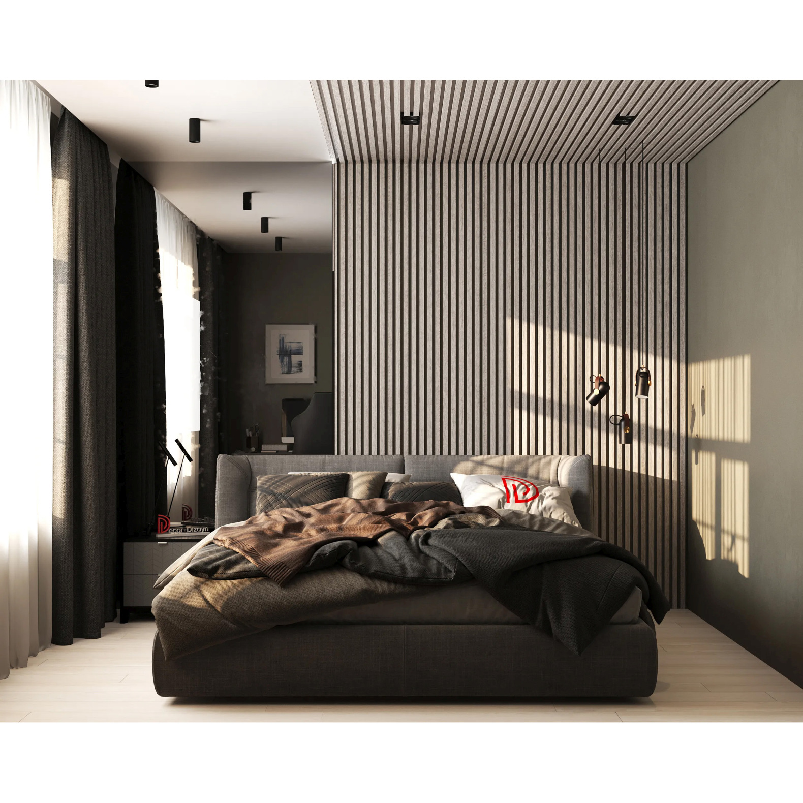 Молдинг Decor-Dizayn (Декор-Дизайн) 3000х20х20 мм, Серый, Полистирол, 611-89SH