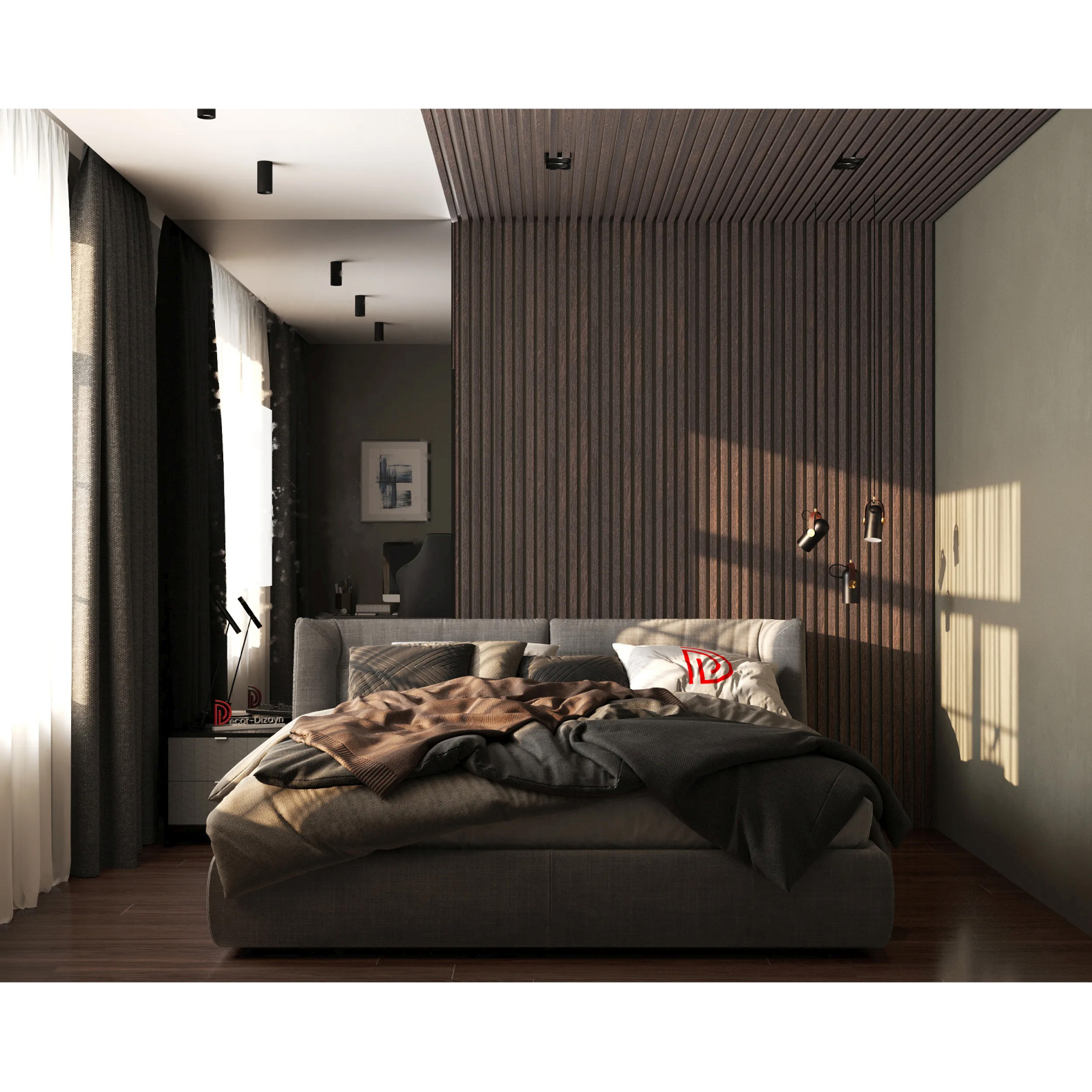 Молдинг Decor-Dizayn (Декор-Дизайн) 3000х20х20 мм, Коричневый, Полистирол, 611-93SH