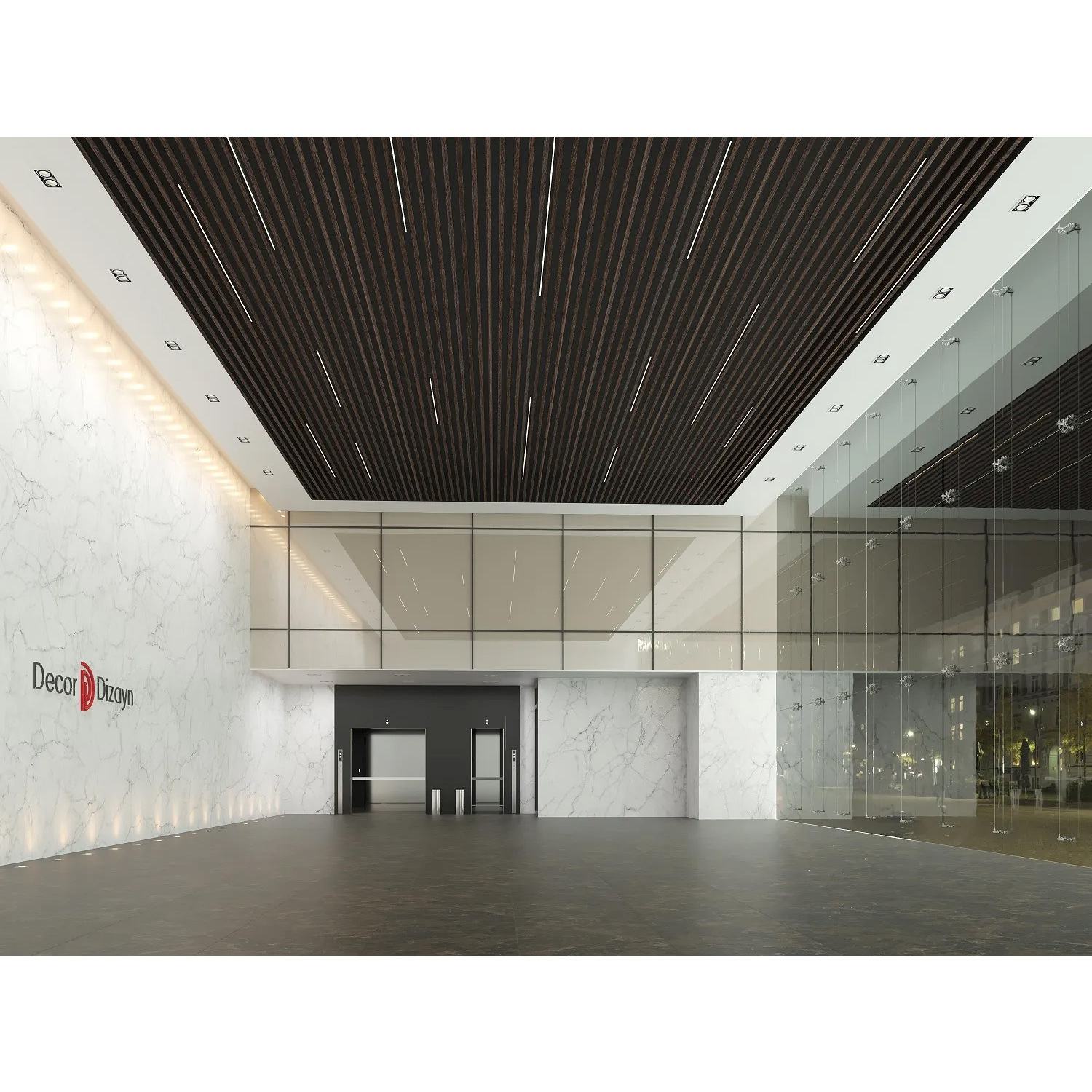 Молдинг Decor-Dizayn (Декор-Дизайн) 3000х20х20 мм, Коричневый, Полистирол, 622-73SH