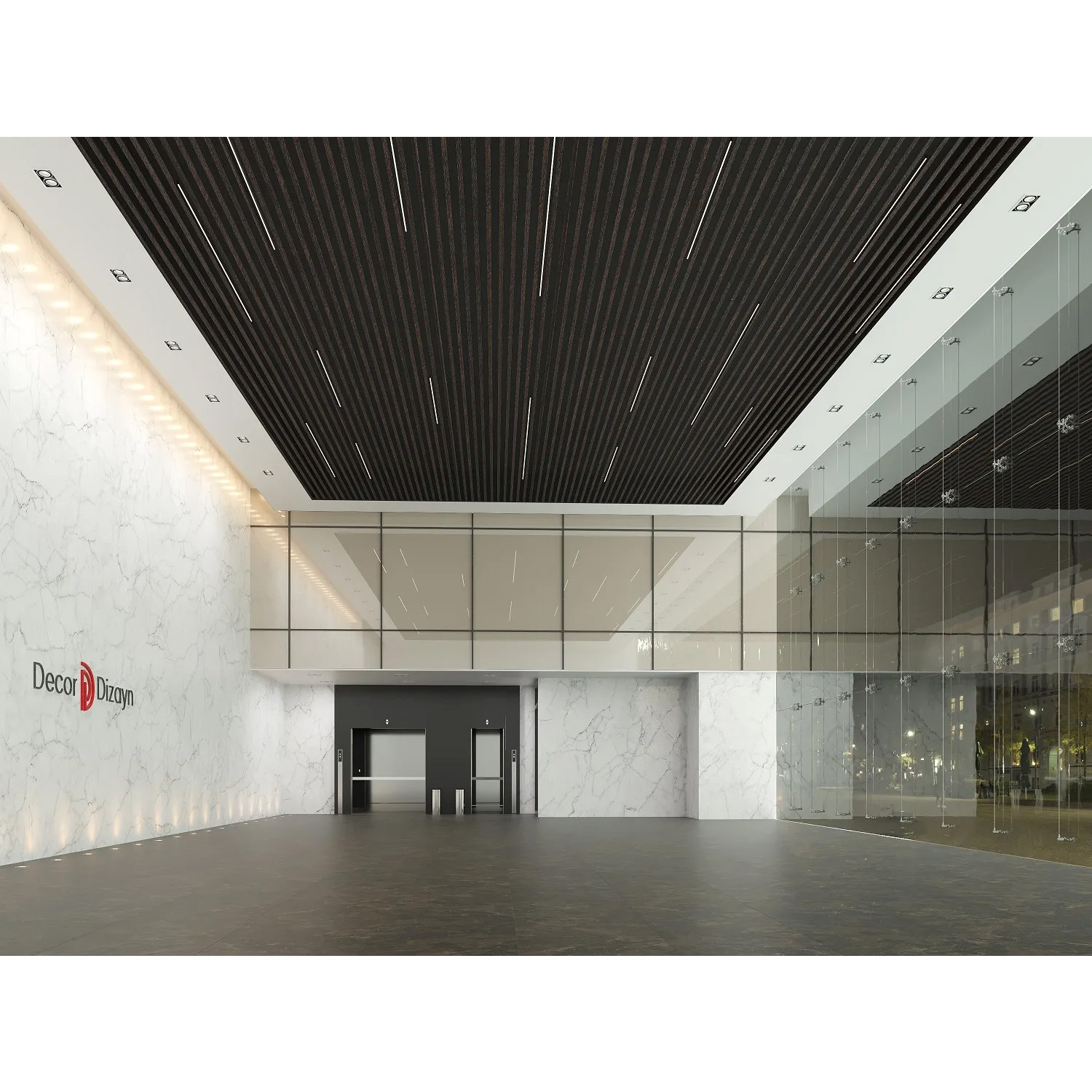 Молдинг Decor-Dizayn (Декор-Дизайн) 3000х20х20 мм, Коричневый, Полистирол, 622-93SH