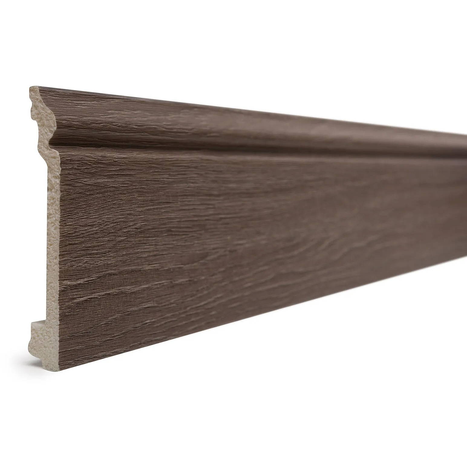 Плинтус Decor-Dizayn (Декор-Дизайн) 2400х100х16 мм, Коллекция Плинтусы 701, Коричневый, Полистирол, 701-81SH