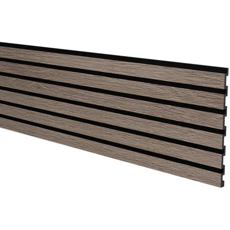 Панель Decor-Dizayn (Декор-Дизайн) 3000х240х13 мм, Коллекция Цветные панели, Коричневая, Полистирол, 916-65SH