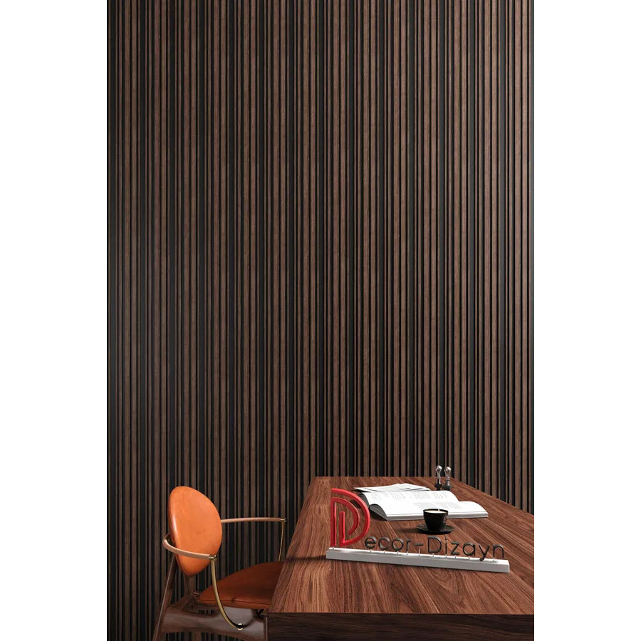 Панель Decor-Dizayn (Декор-Дизайн) 3000х150х10 мм, Коллекция Цветные панели, Коричневая, Полистирол, 924-67SH