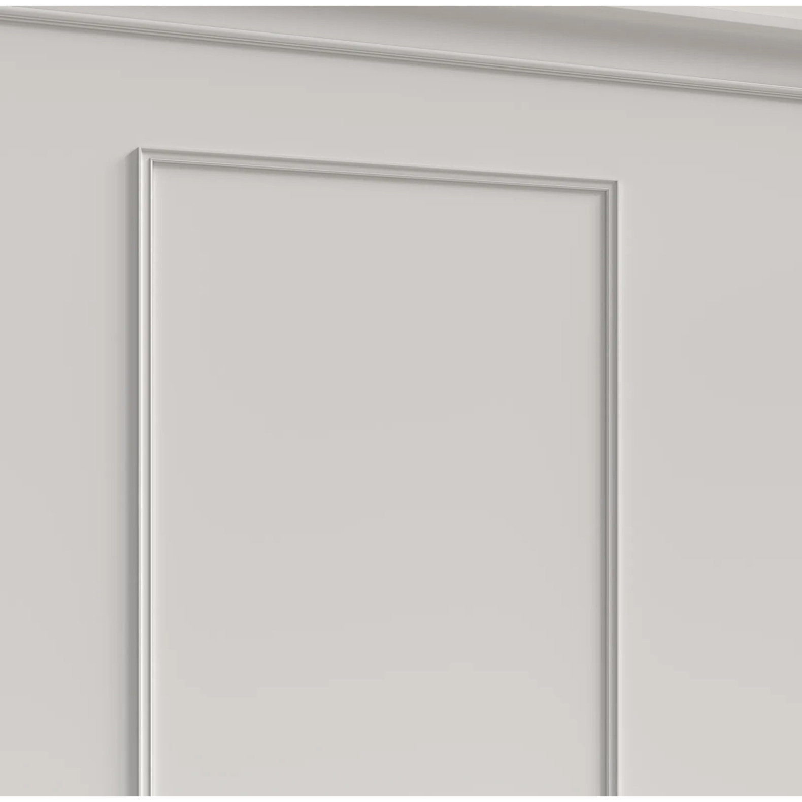 Молдинг Decor-Dizayn (Декор-Дизайн) 2000х20х10 мм, Коллекция Estet (Эстет), Белый, Полистирол, DD628