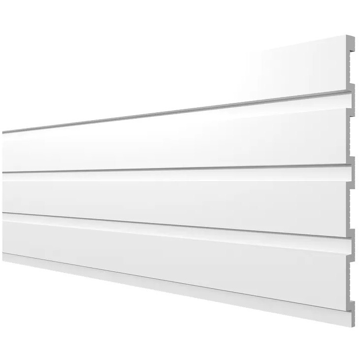 Панель Decor-Dizayn (Декор-Дизайн) 2000х240х13 мм, Белая, Полистирол, DD914