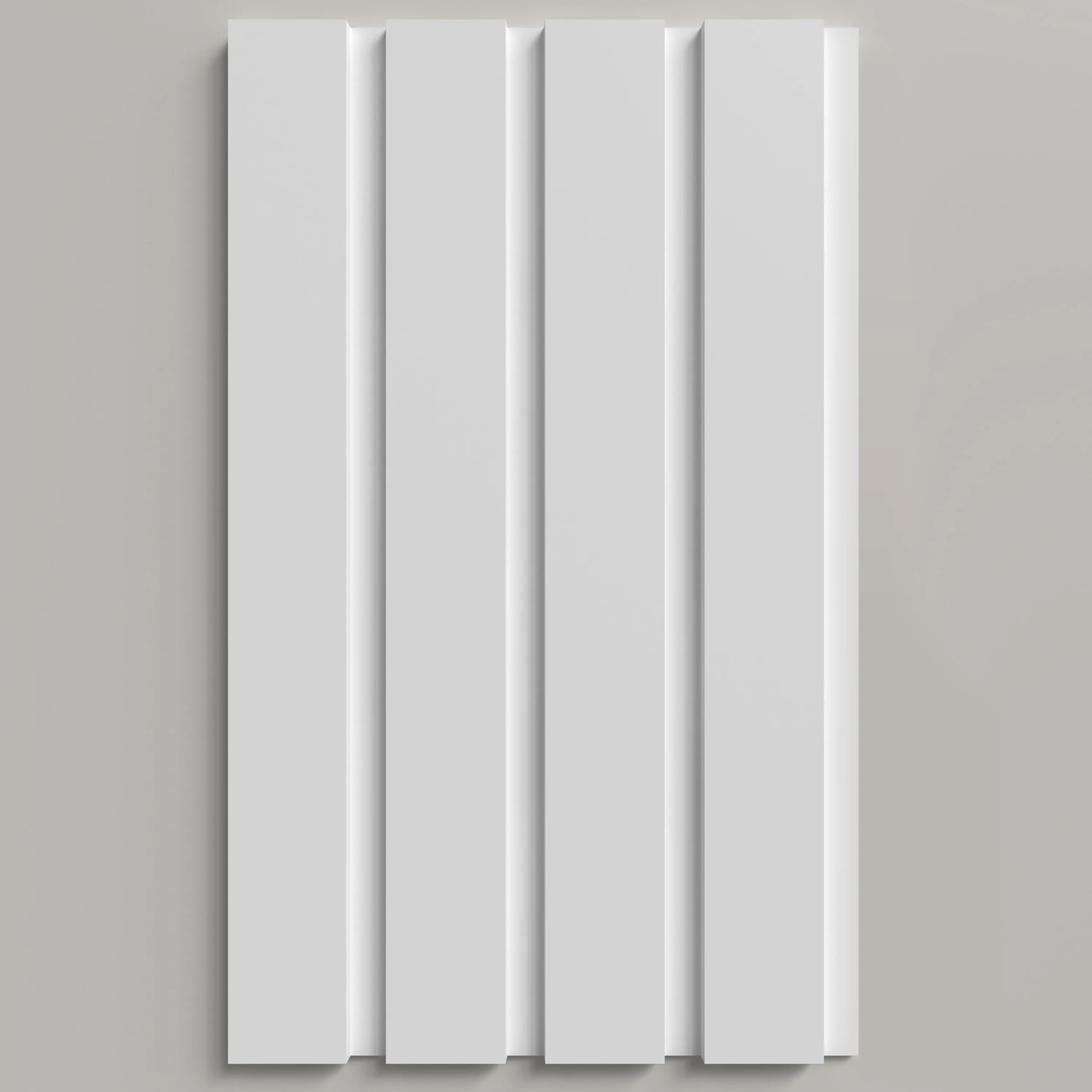 Панель Decor-Dizayn (Декор-Дизайн) 2000х240х13 мм, Белая, Полистирол, DD914