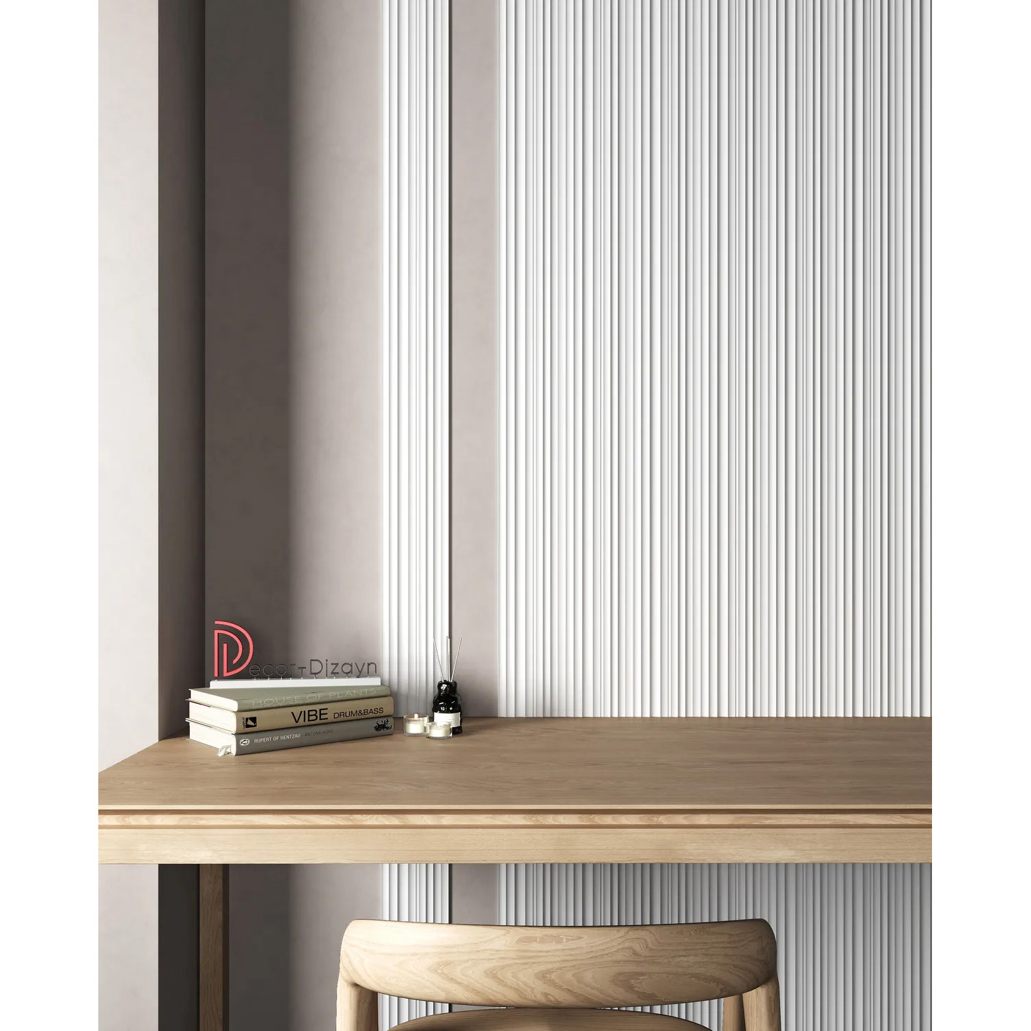 Панель Decor-Dizayn (Декор-Дизайн) 3000х150х11.2 мм, Коллекция Modern (Модерн), Белый, Полистирол, DD923(3m)