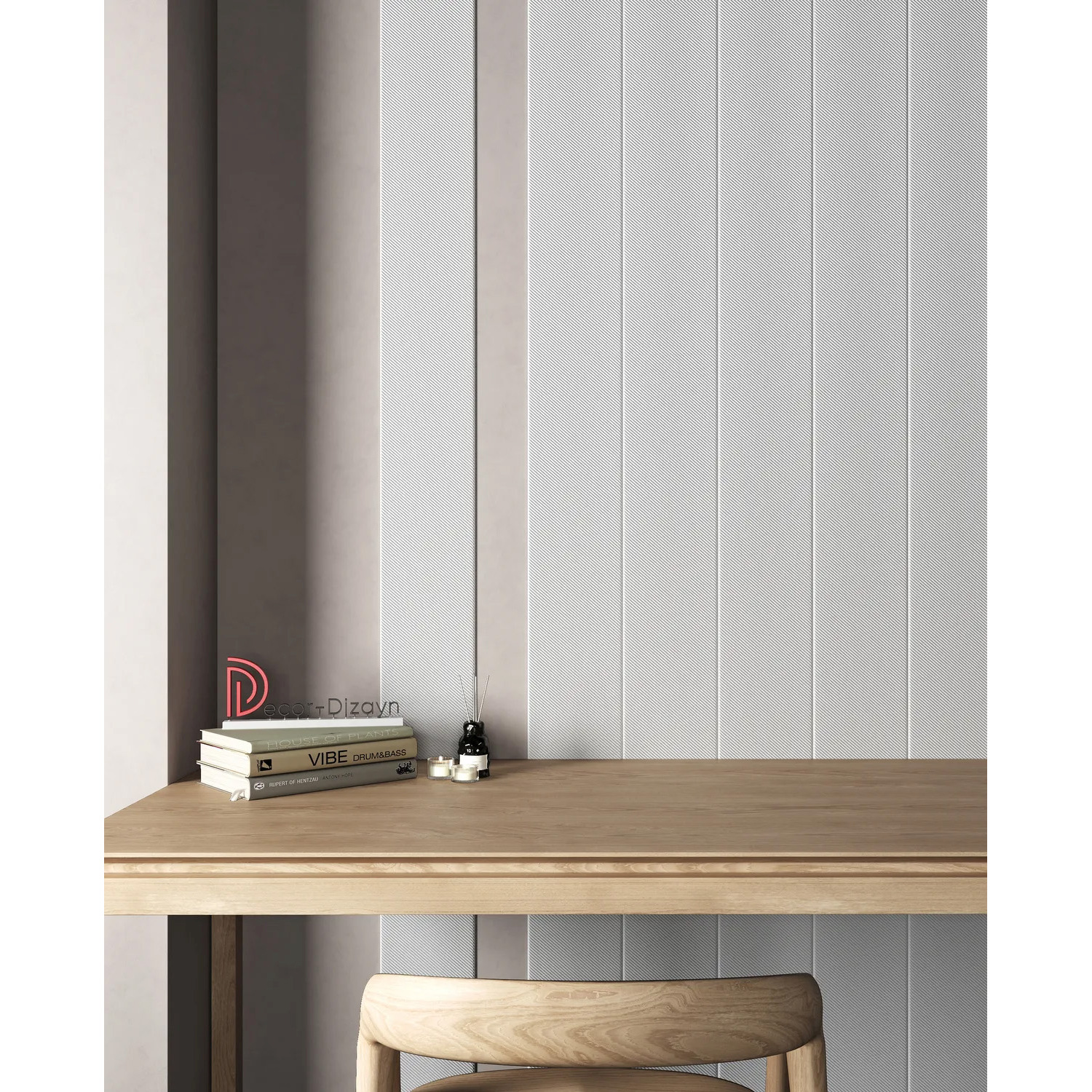 Панель Decor-Dizayn (Декор-Дизайн) 3000х200х10 мм, Белая, Полистирол, DD927(3m)