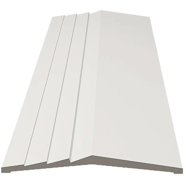 Панель Decor-Dizayn (Декор-Дизайн) 3000х200х20 мм, Белая, Полистирол, DD929(3m)