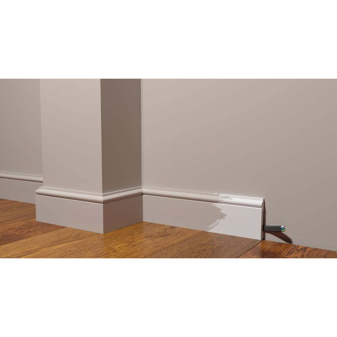 Плинтус напольный Decor-Dizayn (Декор-Дизайн) DD 2000х79х13 мм,, 005-79