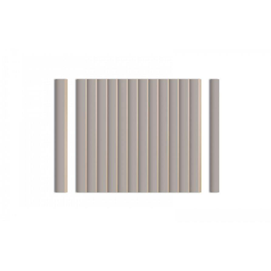 Декоративная панель HiWood (ХайВуд) 2700х120х12 мм BR487 (LV140)