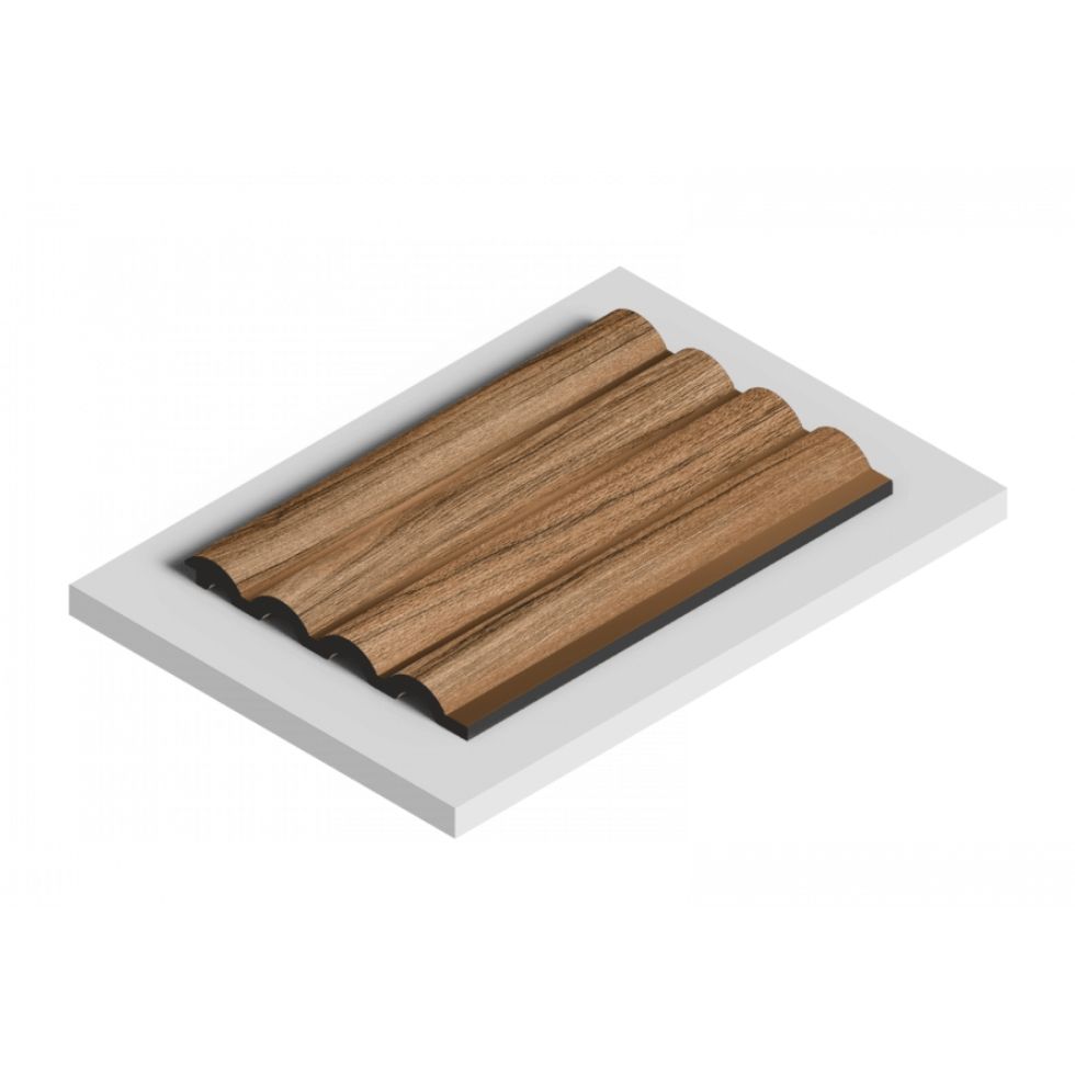 Декоративная панель HiWood (ХайВуд) 2700х120х12 мм BR495 (LV140)