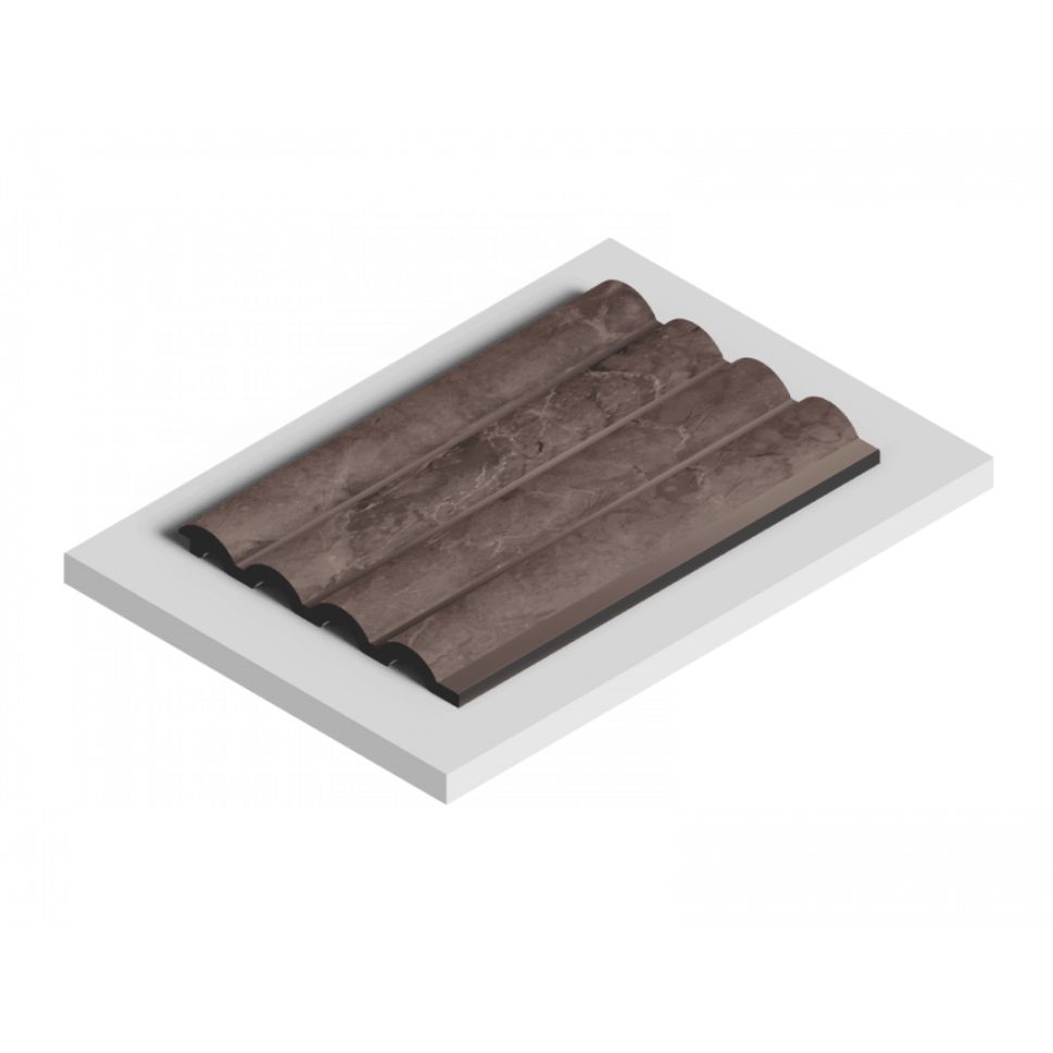 Декоративная панель HiWood (ХайВуд) 2700х120х12 мм BR492 (LV140)