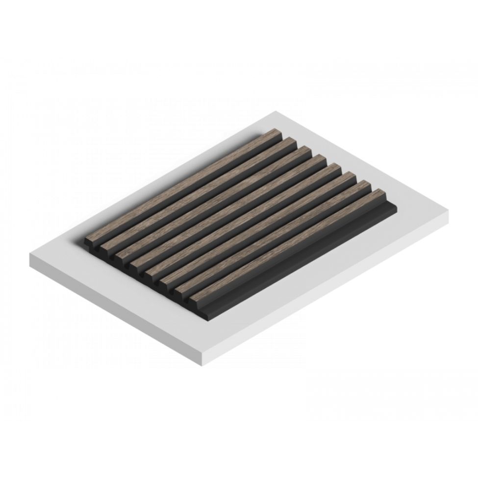 Декоративная панель HiWood (ХайВуд) 2700х120х12 мм BR490NK (LV129)