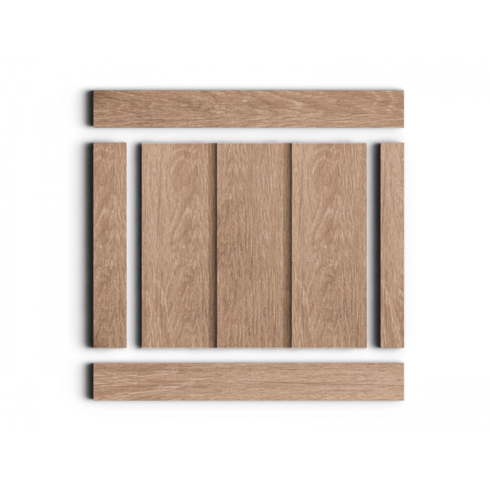 Декоративная панель HiWood (ХайВуд) 2700х120х12 мм BR416 (LV127)