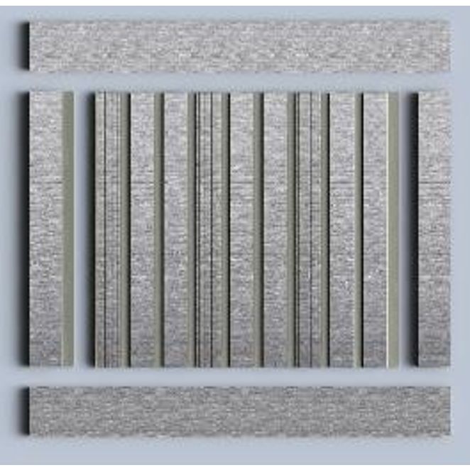 Декоративная панель HiWood (ХайВуд) 2700х120х12 мм S339S (LV124L)