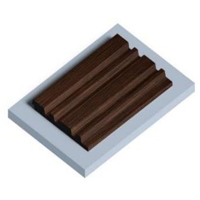 Декоративная панель HiWood (ХайВуд) 2700х120х12 мм BR396 (LV122)