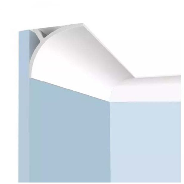 Карниз HiWood (ХайВуд) 2000х115х90 мм NP Белый (A146)