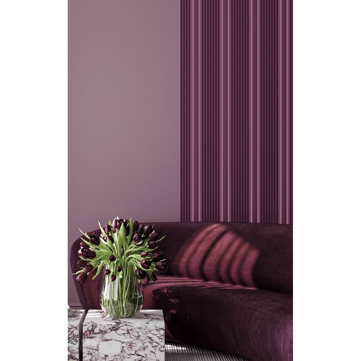 Декоративная панель HiWood (ХайВуд) 2700х240х18,5 мм NP Белый (HL201)