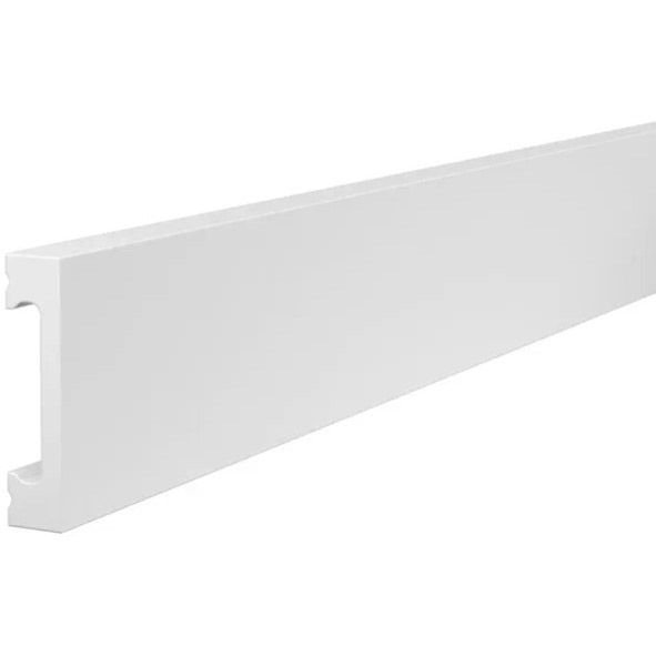 Плинтус потолочный Cosca Decor (Коска) PX050, 65х15, 2000 мм, Белый Экополимер
