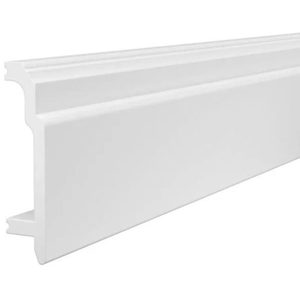 Плинтус потолочный Cosca Decor (Коска) PX003, 102х24, 2000 мм, Белый Экополимер