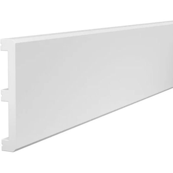 Плинтус потолочный Cosca Decor (Коска) PX012, 99х15, 2000 мм, Белый Экополимер