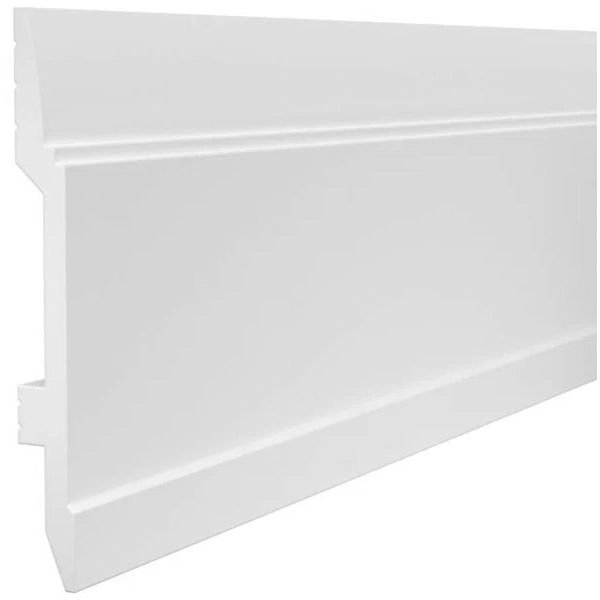 Плинтус потолочный Cosca Decor (Коска) PX007, 150х17, 2000 мм, Белый Экополимер