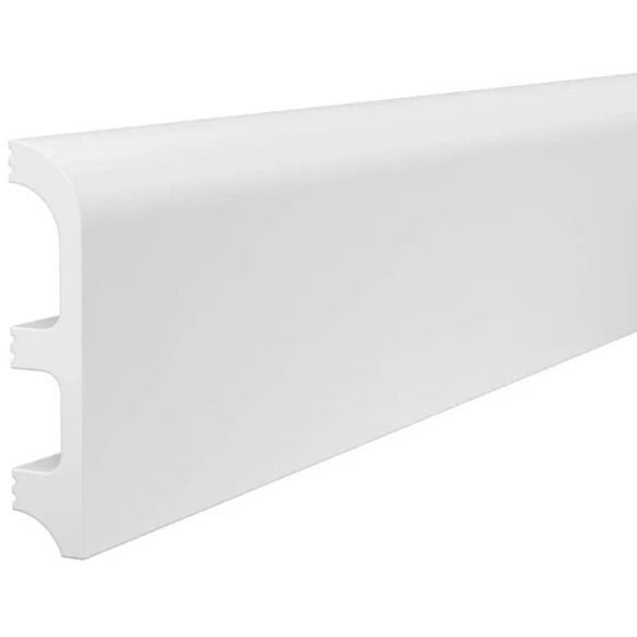 Плинтус потолочный Cosca Decor (Коска) PX014, 99х20, 2000 мм, Белый Экополимер